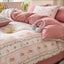 Juego de Ropa de Cama Jacquard de Cuatro Piezas de Doble Gasa