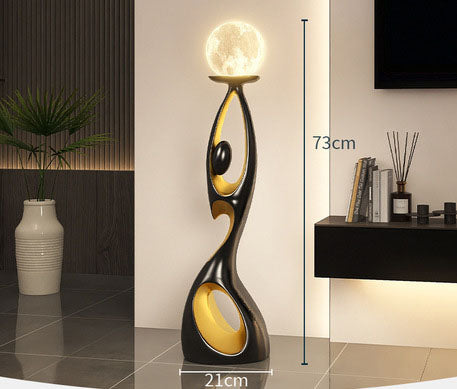 Simple and modern large floor to ceiling decorations for living rooms and home decor - Korvel