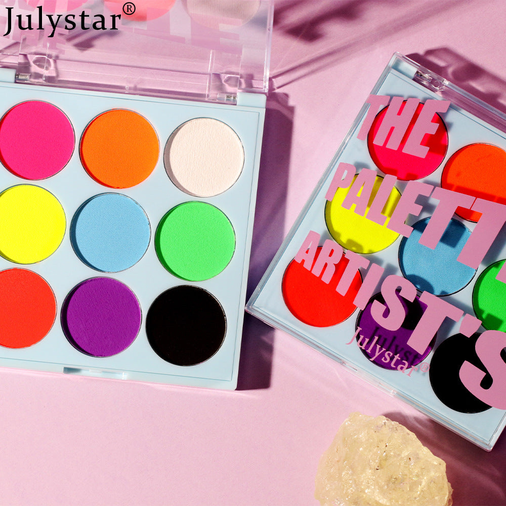Color Fluorescent Eyeshadow Cream Painted Waterproof Sweatproof Easy To Apply Lasting Natural Quick-Drying Eyeliner - Korvel