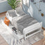 Elegant Twin Size Platform Bed with Two Drawers - White