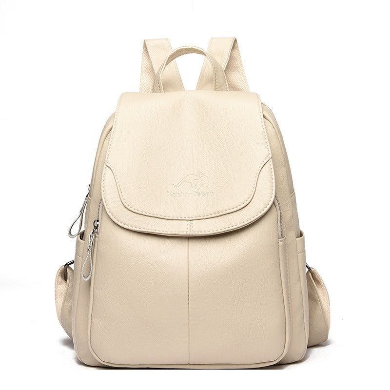 Backpack Women's Fashionable Travel Bag Trendy College Student Backpack - Korvel