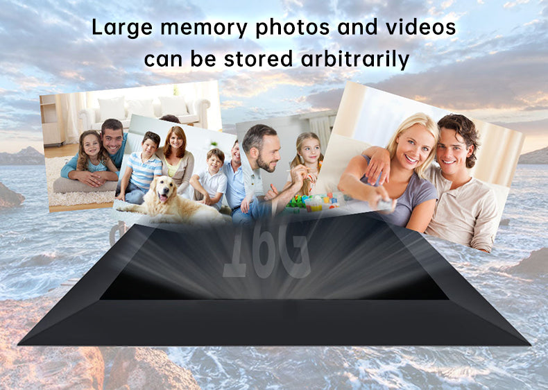 Frameo cloud photo frame WiFi digital photo frame 16G memory smart photo album - Korvel