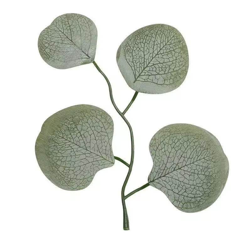Artificial plants, eucalyptus leaves, festivals, weddings, home decor, DIY wreaths, bouquet accessories. - Korvel