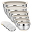 Premium Stainless Steel Mixing Bowl with Lid