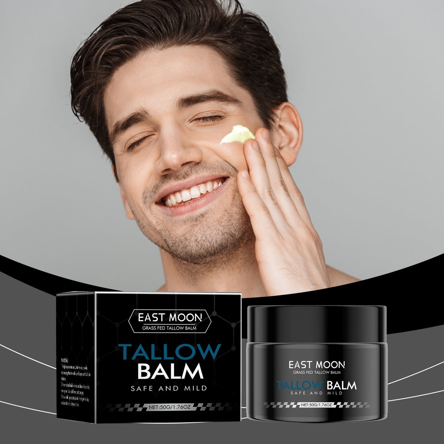 Men's Firming Cream Lighten Fine Lines Firming Hydrating Daily Skin Care Brightening Cream - Korvel