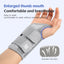 Wrist guard tendon sheath with adjustable double straps thin wrist strap - Korvel