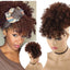 Perruque Africaine Floue Premium avec Frange