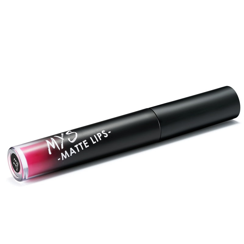 Tinte de Labios Líquido Mate MYS - Impermeable y de Larga Duración