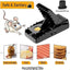 Black Reusable Plastic Mouse Trap Traps Rodent Catcher Home Mousetrap Killer Mouse Snap Traps Rodent Catcher - Korvel