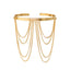 Punk style chain arm bracelet ethnic arm chain with adjustable opening - Korvel