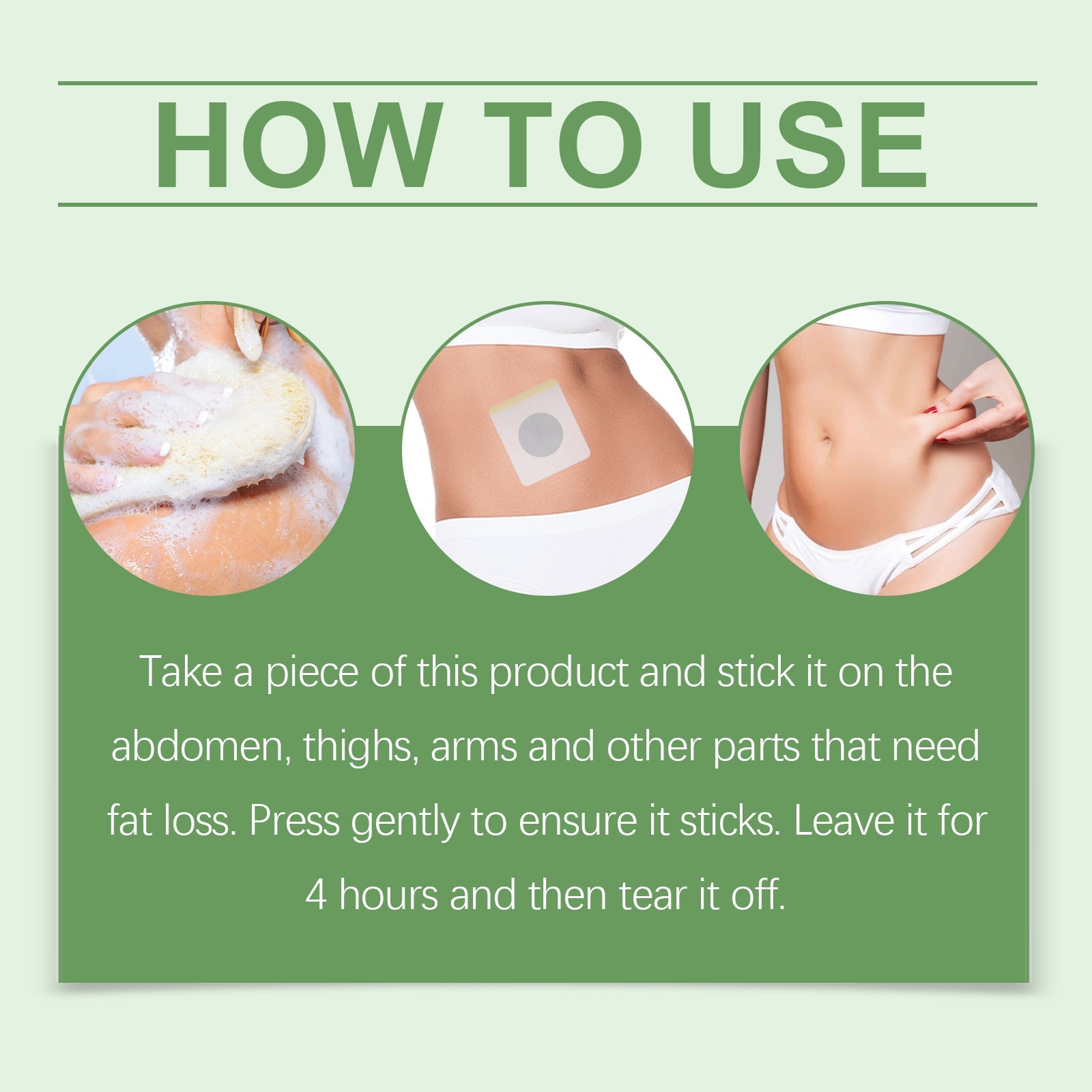 Herbal Care Patch Mild Ingredients Herbal Care Firming Body Skin Daily Beauty Care Patch - Korvel