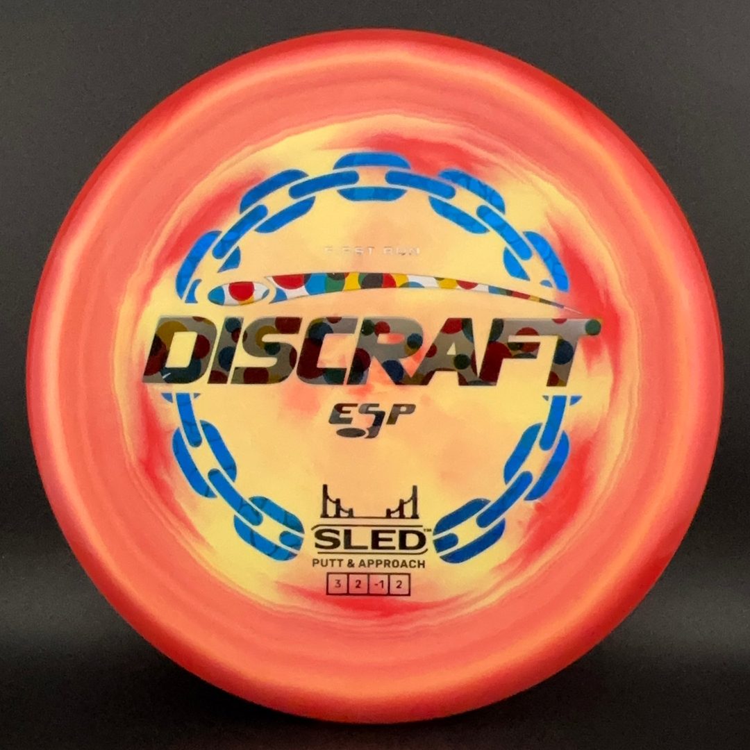 Discraft Swirl ESP Sled - Première Course Disque de Disc Golf