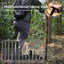 Climbing Stick Multi-Function Sickle Harpoon T-Shaped Four Section Stick Six Section Stick With Knife Tool Vehicle Outdoor Supplies - Korvel