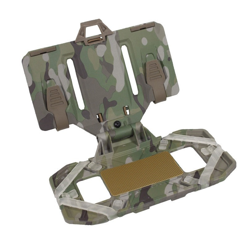 Folding navigation board MOLLE mount tactical vest mobile phone holder navigator chest mount universal - Korvel