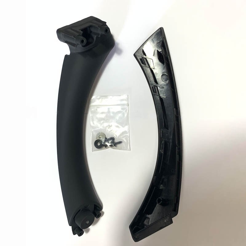 Car Inner Handle Interior Door Panel Pull Trim Cover Gray Beige Black left Right For BMW 3 series E90 E91 316 318 320 325 328 - Korvel