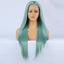 Wig Front Big Lace Ladies Chemical Fiber Wig Headgear Lace Wigs Long Straight Hair - Korvel