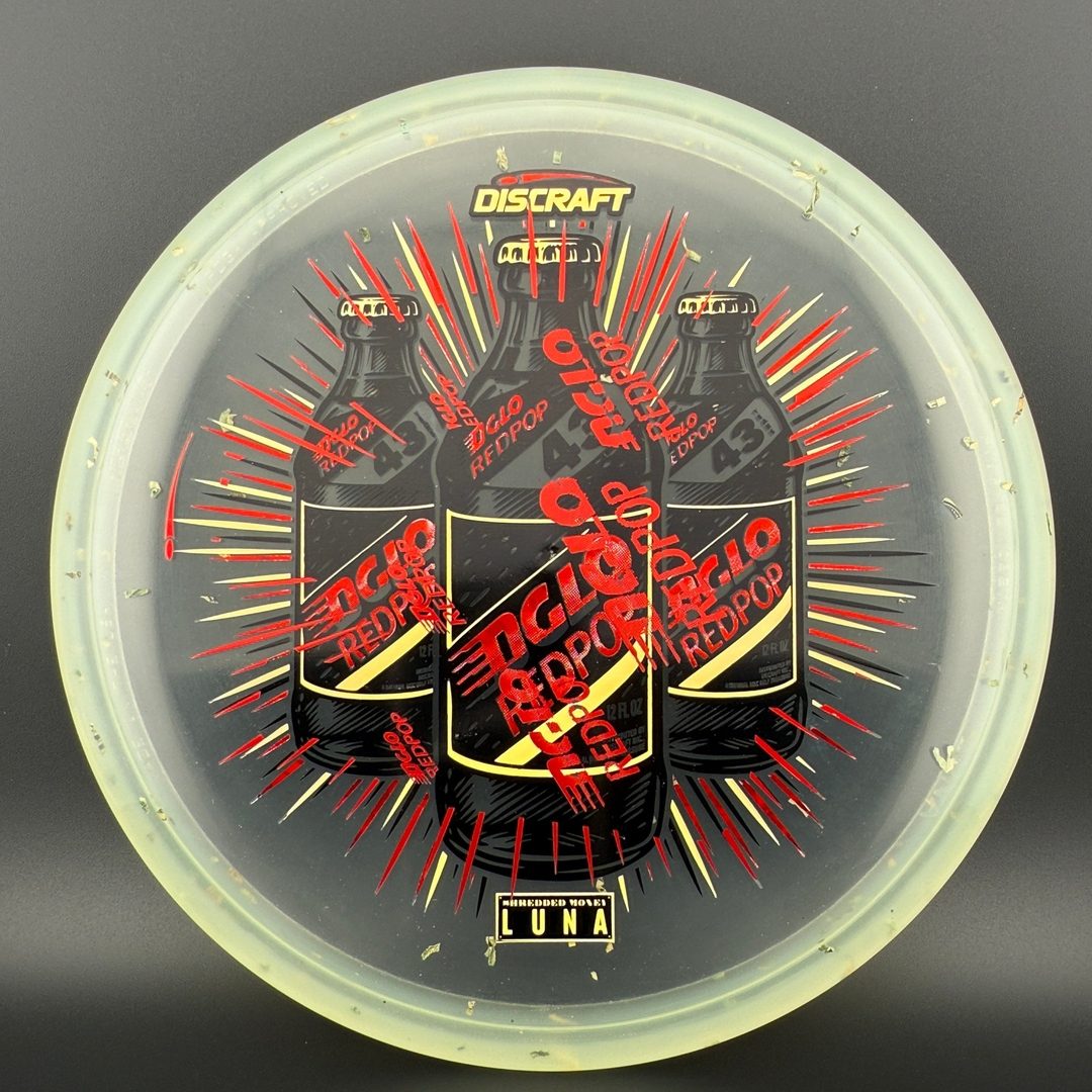 Shredded Money Z Luna - DGLO Pop Misprint Disc Golf Disc