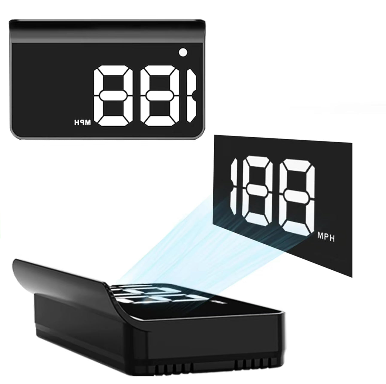 Compteur de vitesse numérique RoadView pour une sécurité de conduite améliorée