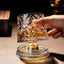 CrystalTwirl Rotating Drink Glass