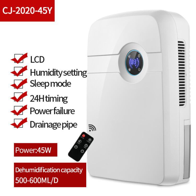 New Dehumidifier Household Moisture Absorption Small Indoor Dehumidifier Anti-Moisture Dehumidification - Korvel