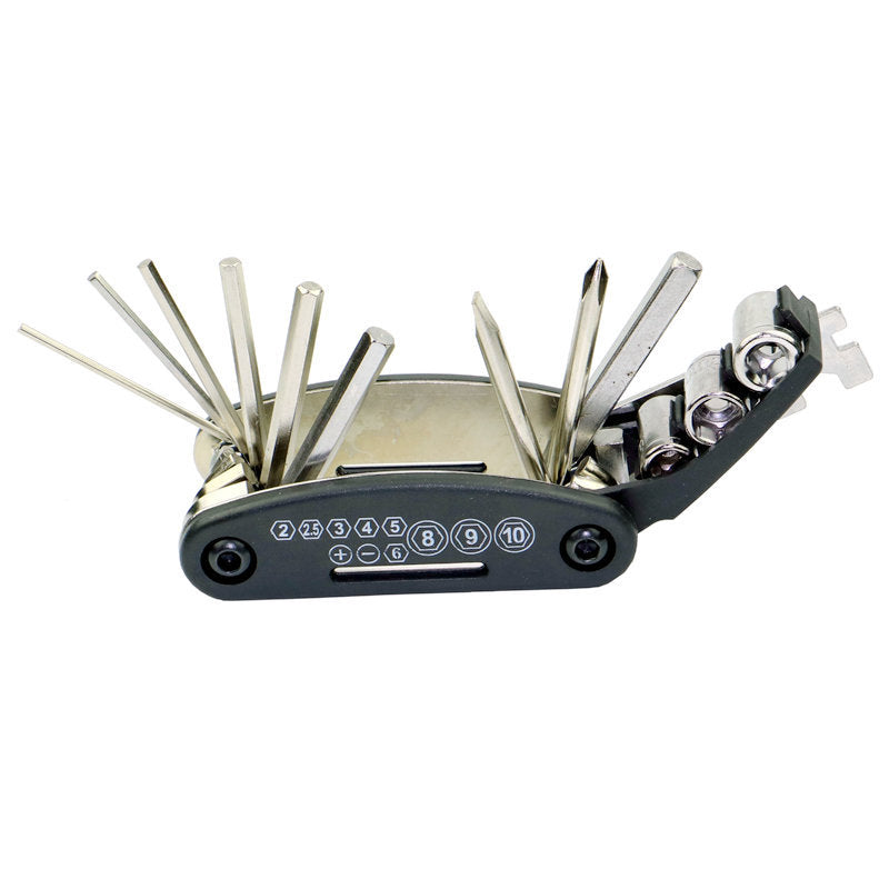 Outil multifonction 15-en-1 pour aventures en plein air