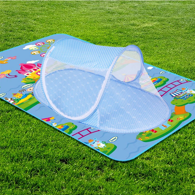 Folding Mosquito Net with Sleeping Pad for Children