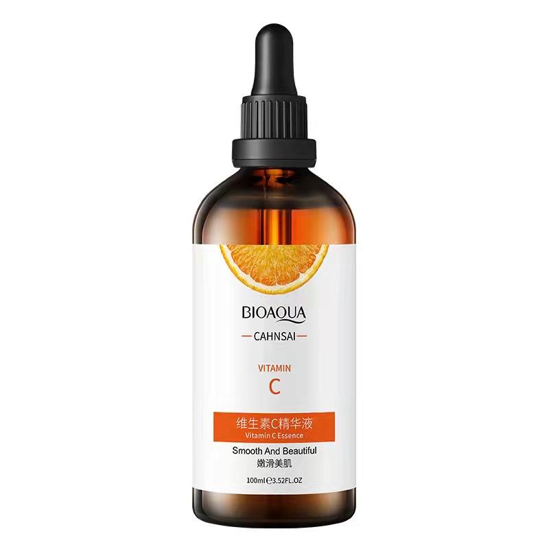 Boquanya Vitamin C essence Solution Moisturizing and staying up late for repairing, brightening skin tone, mild oil control esse - Korvel