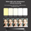 Mobile phone fill light 5 color temperature mini portable live video conference fill light - Korvel