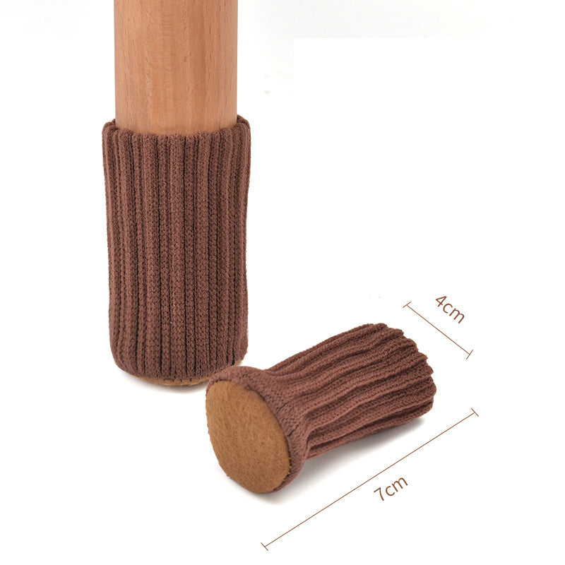 10pcs Felt Cloth Table and Chair Foot Covers - Floor Protectors