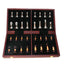 Ensemble d'échecs international premium avec pièces en acrylique