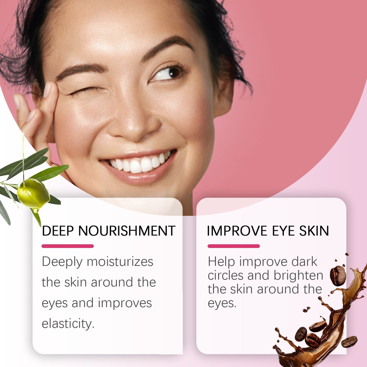 Firming Eye Cream Stick Tightens Skin Around Eyes, Lightens Fine Lines And Gently Careens Firming Eye Cream Stick - Korvel