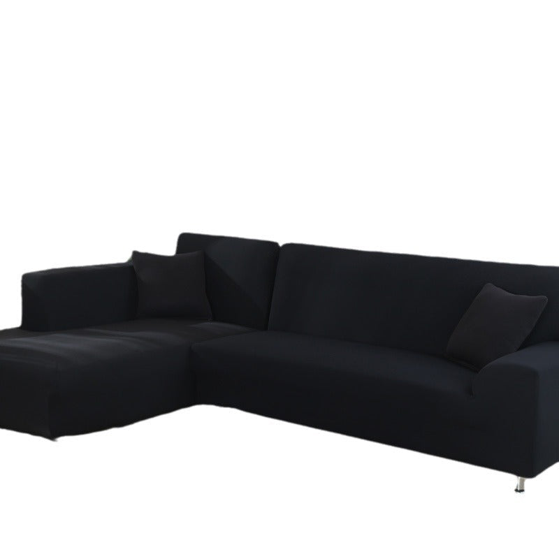 Solid color sofa cover, elastic tight package, full cover, fabric sofa cover, sofa cushion, sofa cover - Korvel