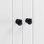 Bathroom Storage Cabinet, Cabinet with Two Doors and Drawers, Adjustable Shelf, MDF Board, White - Korvel