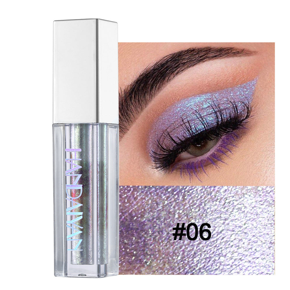 HANDAIYAN Eye Shadow Marble Liquid Eye Shadow Color Shine Diamond Chameleon Pearl Liquid Eye Shadow - Korvel