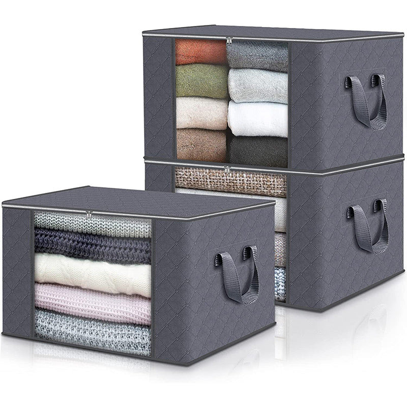 Storage Box Transparent Window Clothes Sorting Bag - Korvel