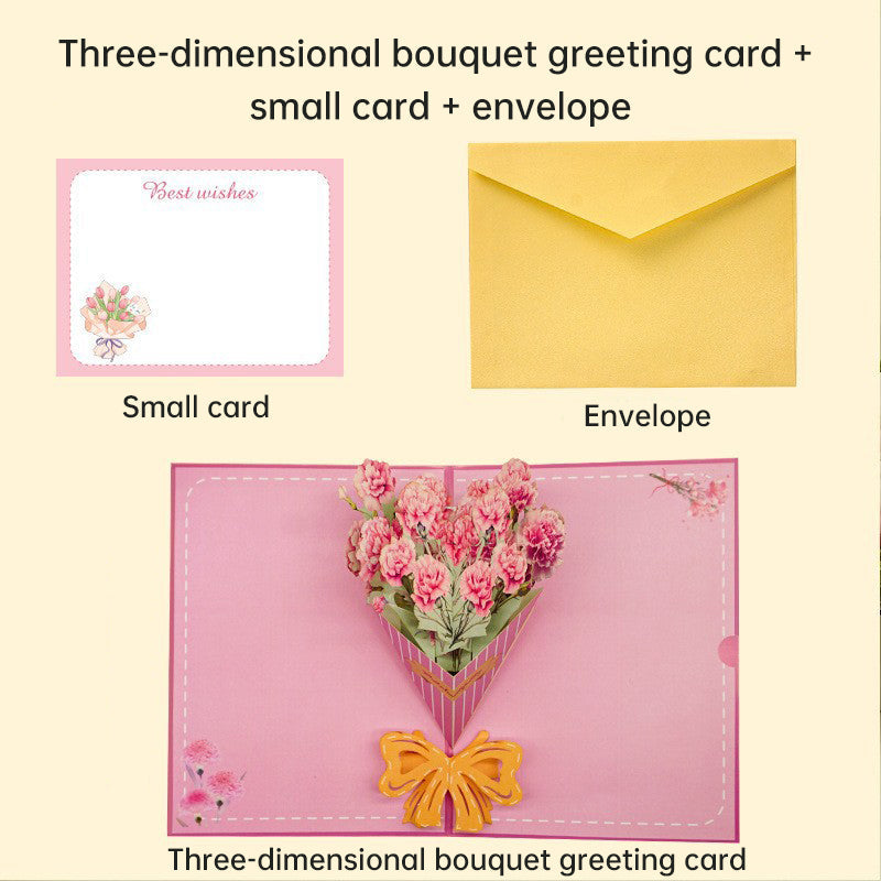3D Paper-Cut Mother's Day Card: A Creative & Heartfelt Gift for Mom - Korvel