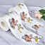 Christmas Pattern Printing Roll Toilet Paper Household  Tissue Bathroom Web Q0KD - Korvel