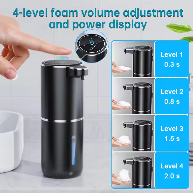 Touchless Sensor Soap Dispenser for Bathroom & Kitchen. Offers Foam and Liquid Modes. - Korvel