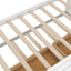 Multi-Functional Daybed with Drawers and Trundle - White