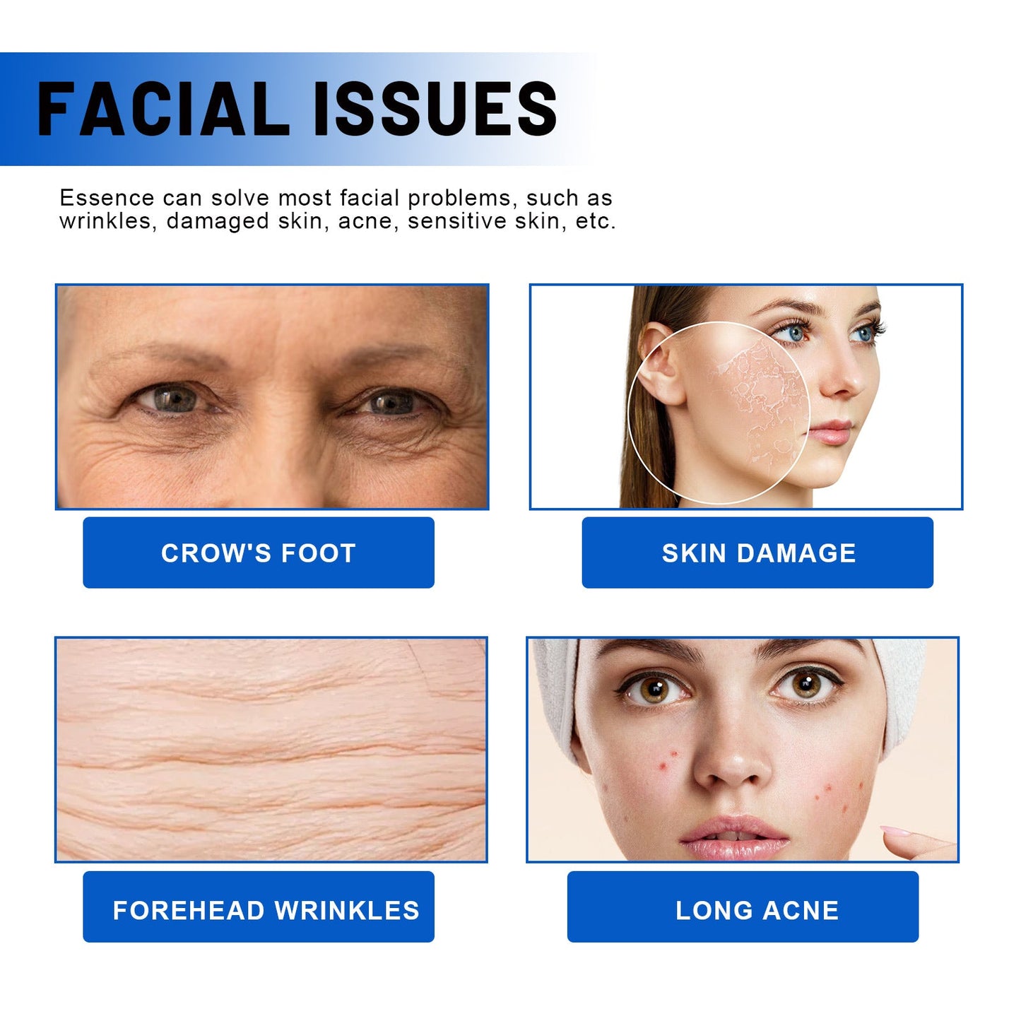 Blueberry Facial Essence for Radiant Skin