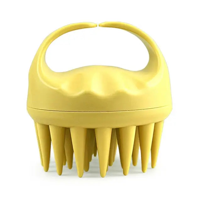 Portable Long Tooth Shampoo Brush Handheld Round Soft Scalp Massage Brush Bath Massage Brush Hair Shower Brush Comb Hair Care - Korvel