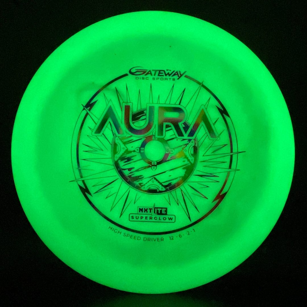NXT Lite Superglow Aura Disc Golf Driver