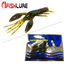AFISHLURE 4pcs/lot  AR-14 hammer Crab clamp Shrimp 80mm 5.5g claw Bait artificial lure sauce green bait Swimbait Fake - Korvel