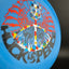 Soft Neo Spore - Huk Lab Peace Triple Foil Stamp Disc