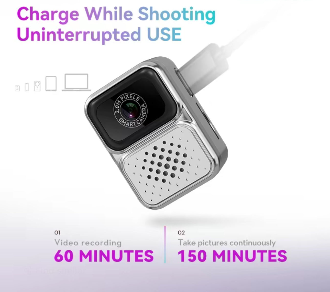 MiniCam S130 - Caméra numérique compacte pour chaque aventure