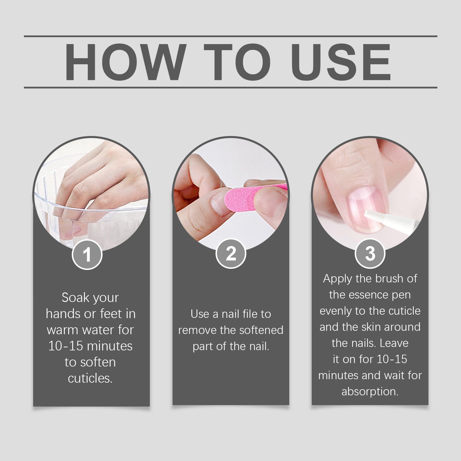 Nail Care Essence Pen, Fingernail Edge Soft Moisturizing Nail Surface Moisturizing And Nourishing Pen - Korvel