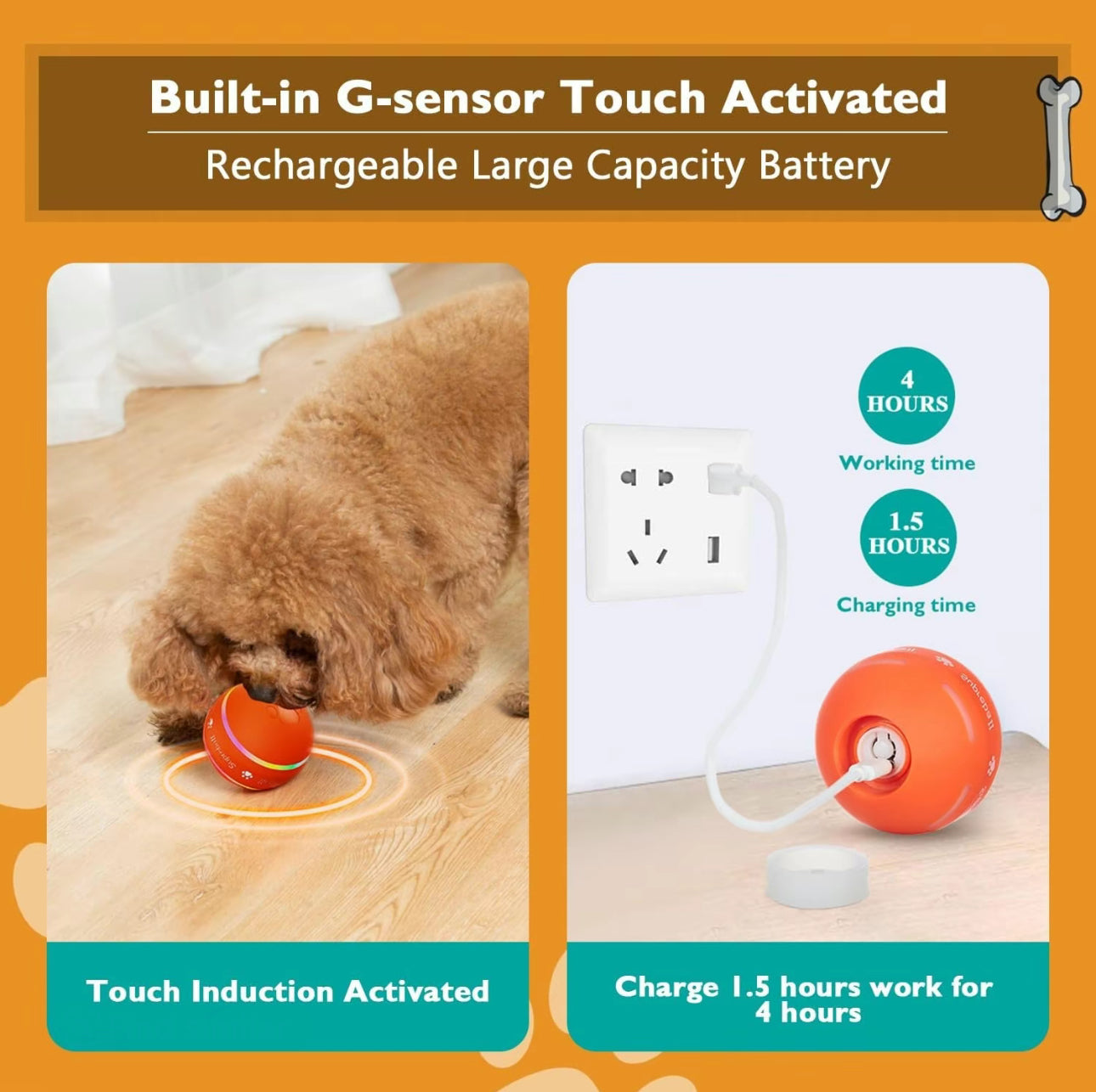 SmartRoll Pet Ball - Korvel