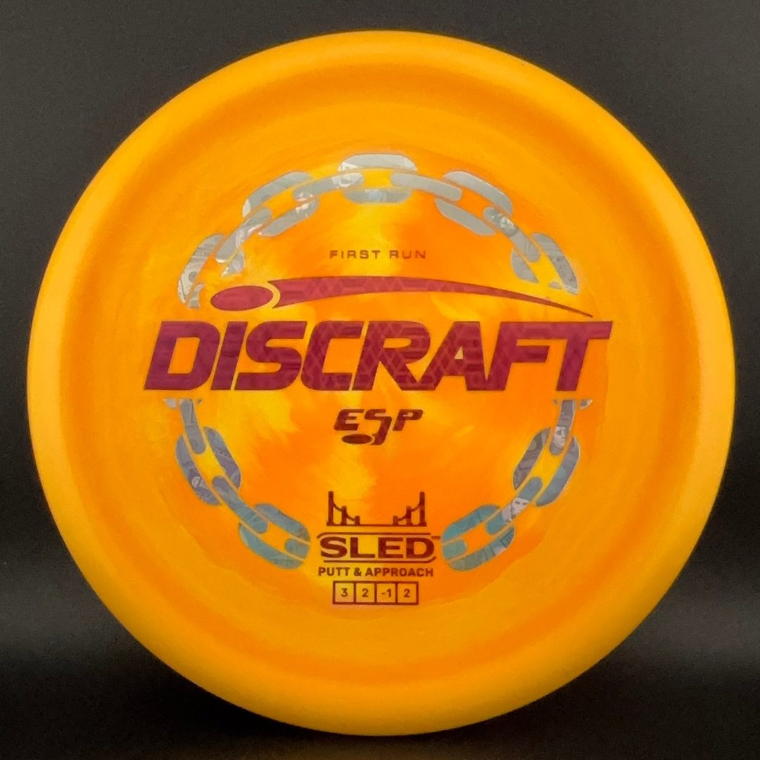 Discraft Swirl ESP Sled - Première Course Disque de Disc Golf