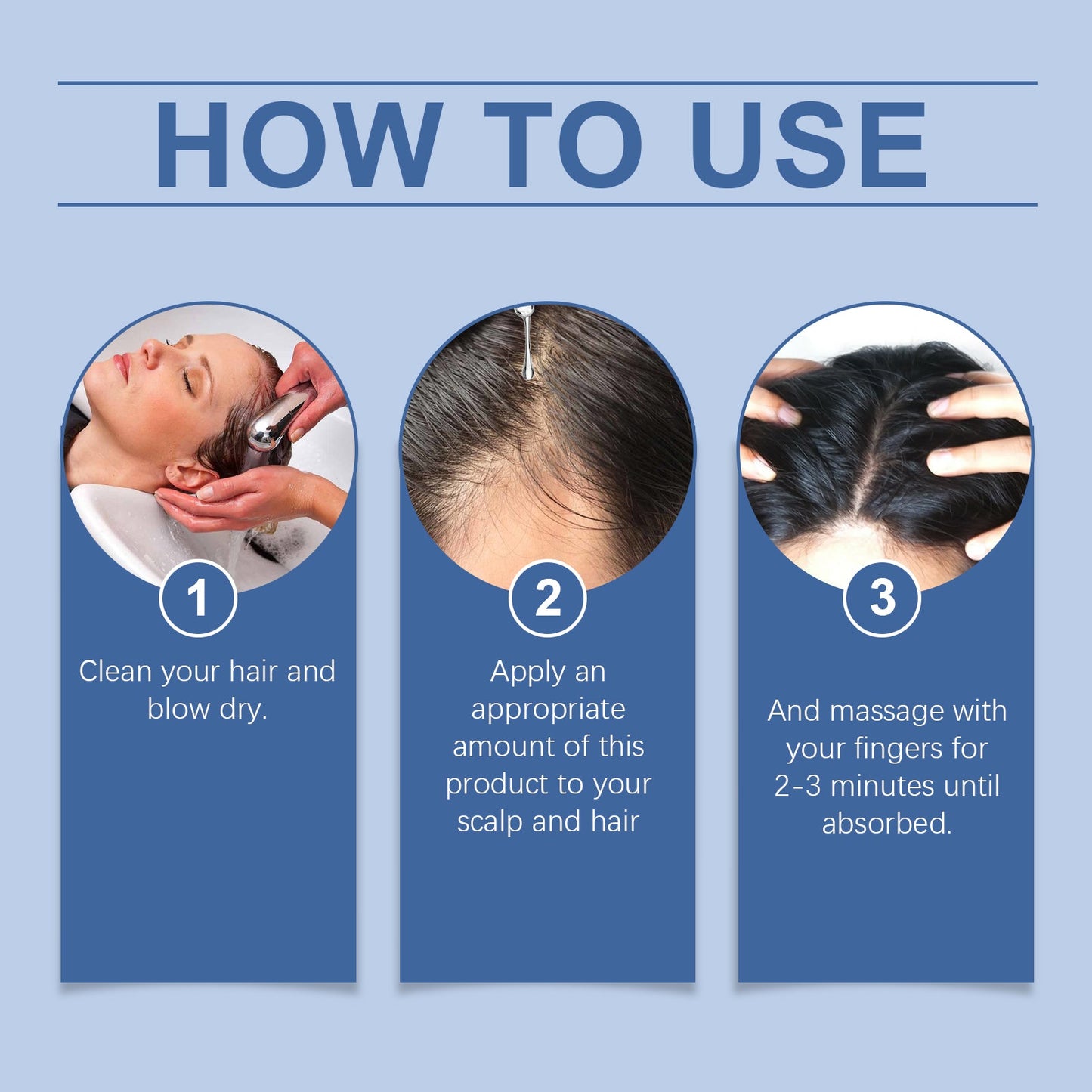 Rosemary Hair Care Oil Nourishes, Strengthens, Smoothes And Improves Scalp Massage Treatment Essence - Korvel