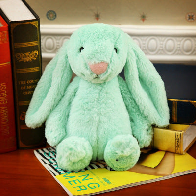 Jouet en Peluche Lapin Brodé - Compagnon Doux et Câlin